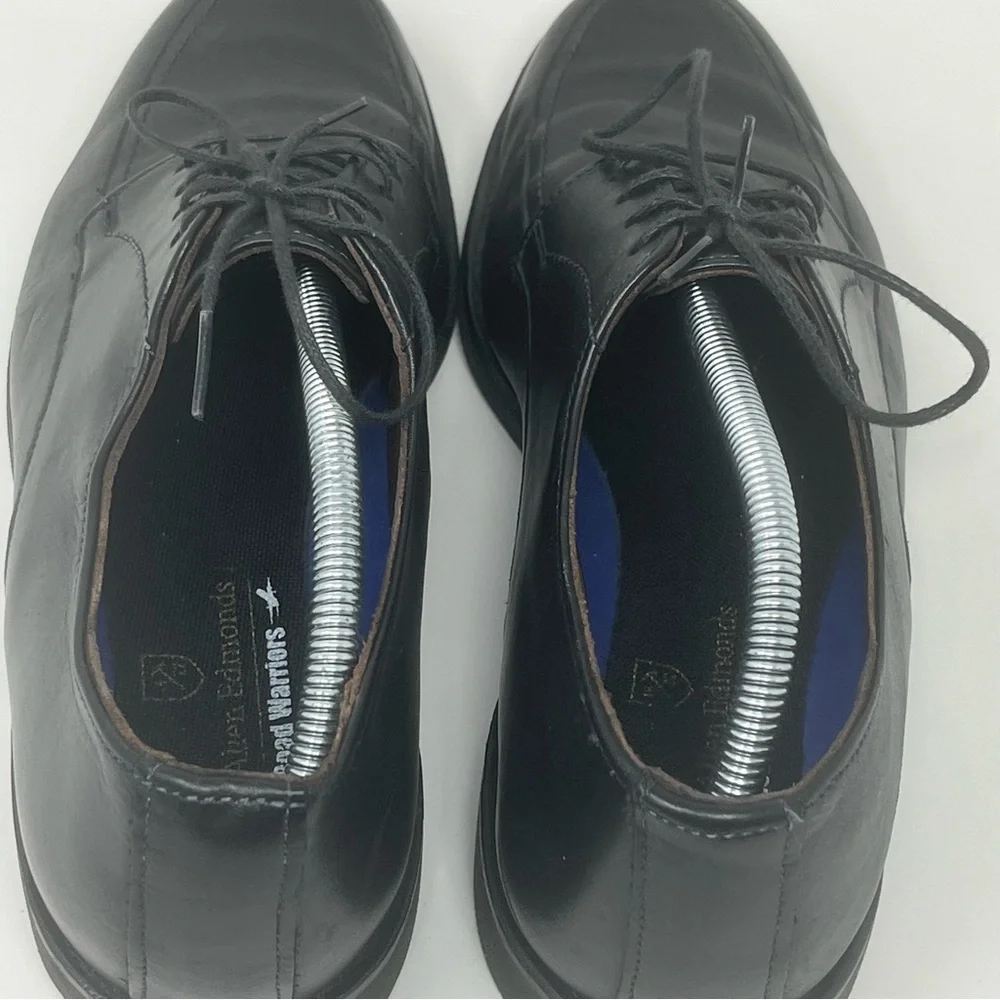 Allen Edmonds Road Warrior Ultralight Black Leather Lace Up Derby Shoes Sz 8.5‎